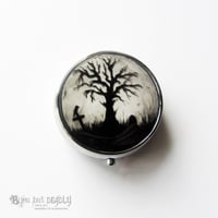 Image 1 of Custom Painted Pill Box