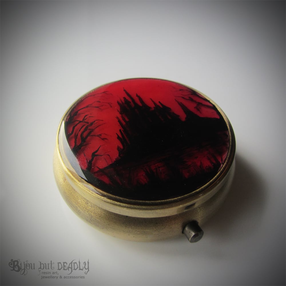 Custom Painted Pill Box