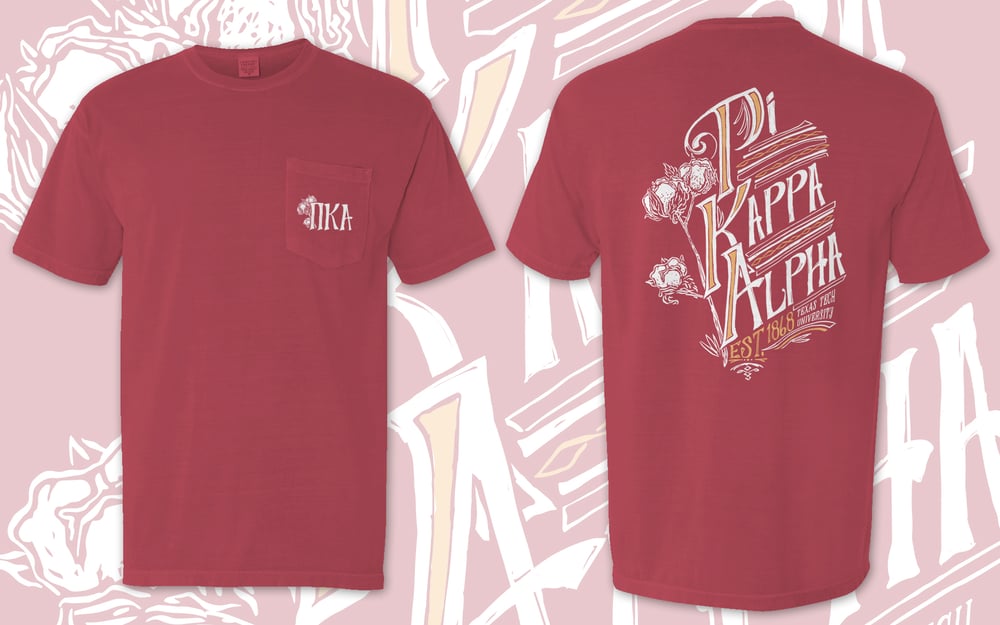 Image of Pike script tee