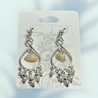 Silver Seashell Earrings