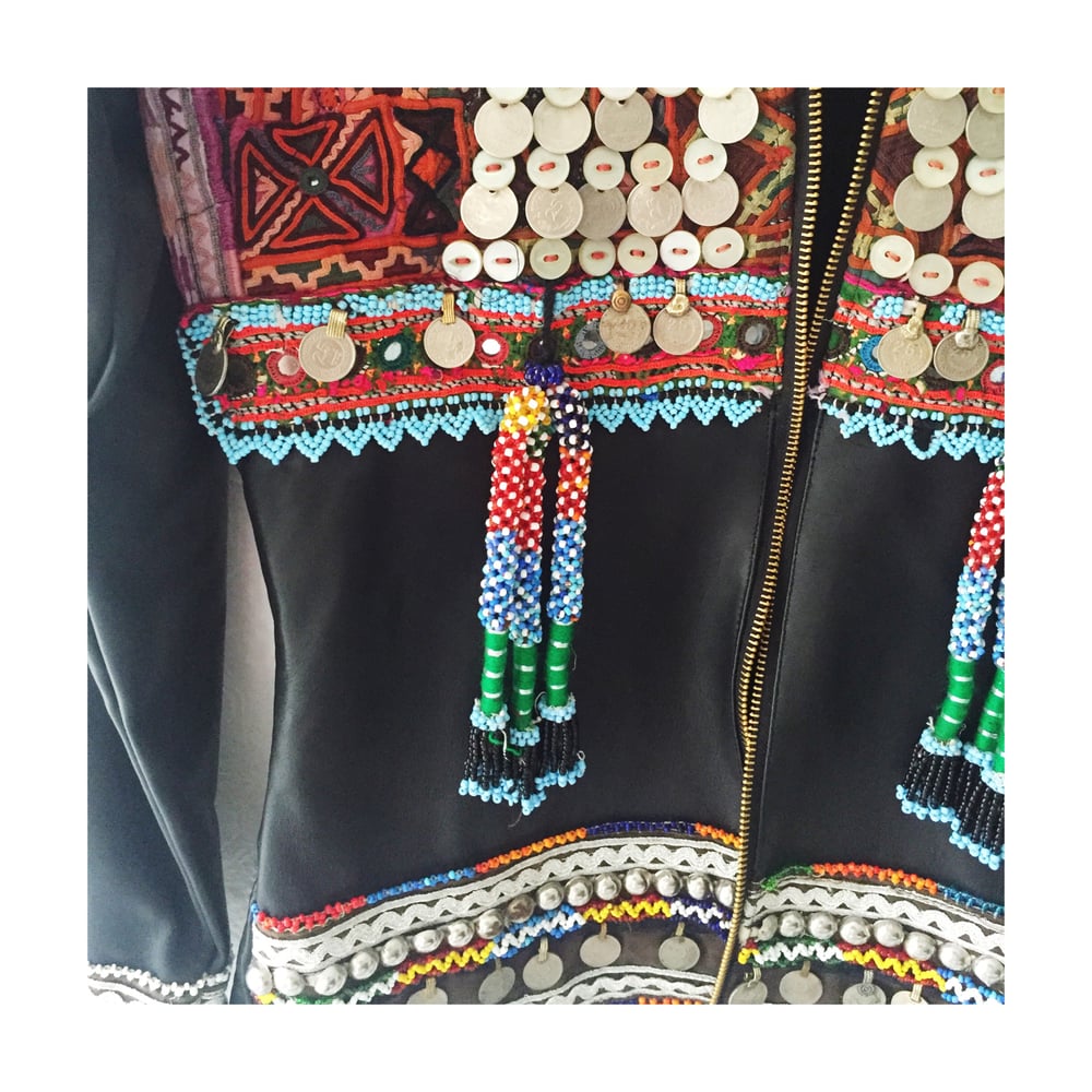 Image of The Rocky Bohemian Leather Jacket