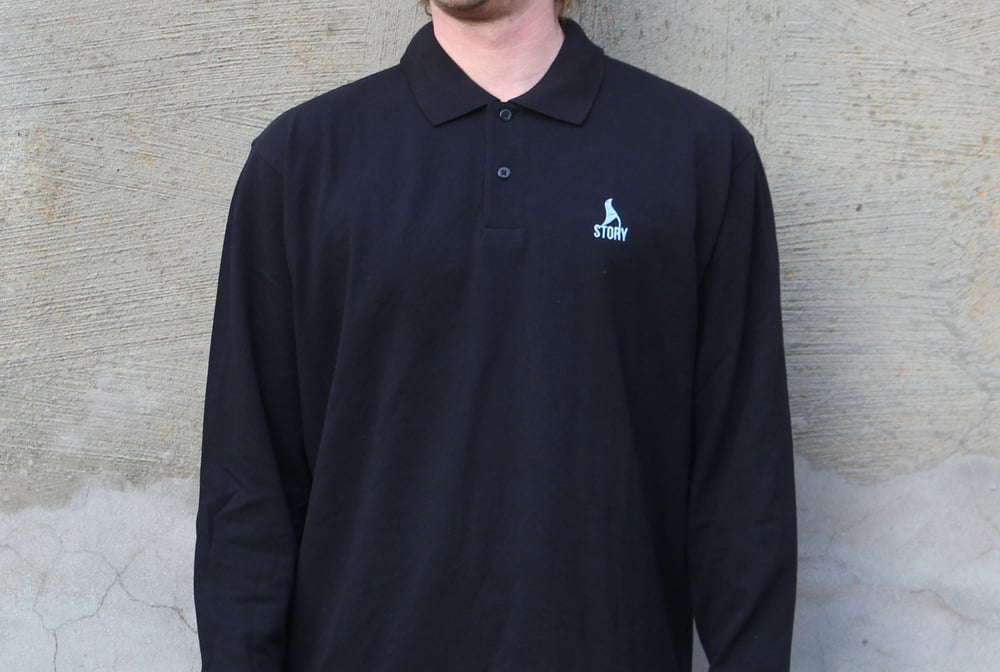 Image of Queenie Polo Shirt Black