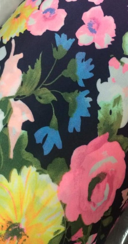 Image of Fancy Pants - NAVY FLOWER PRINT