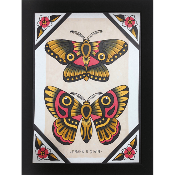 Image of COUPLE OF MOTH (PRINT)