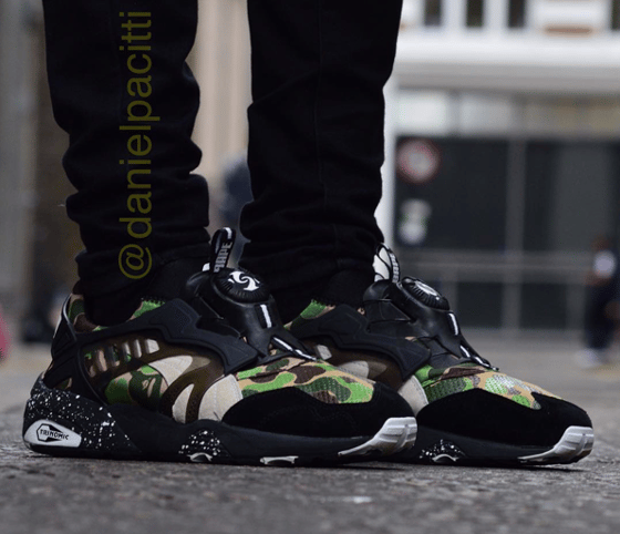 Image of Puma x Bape Disc Blaze