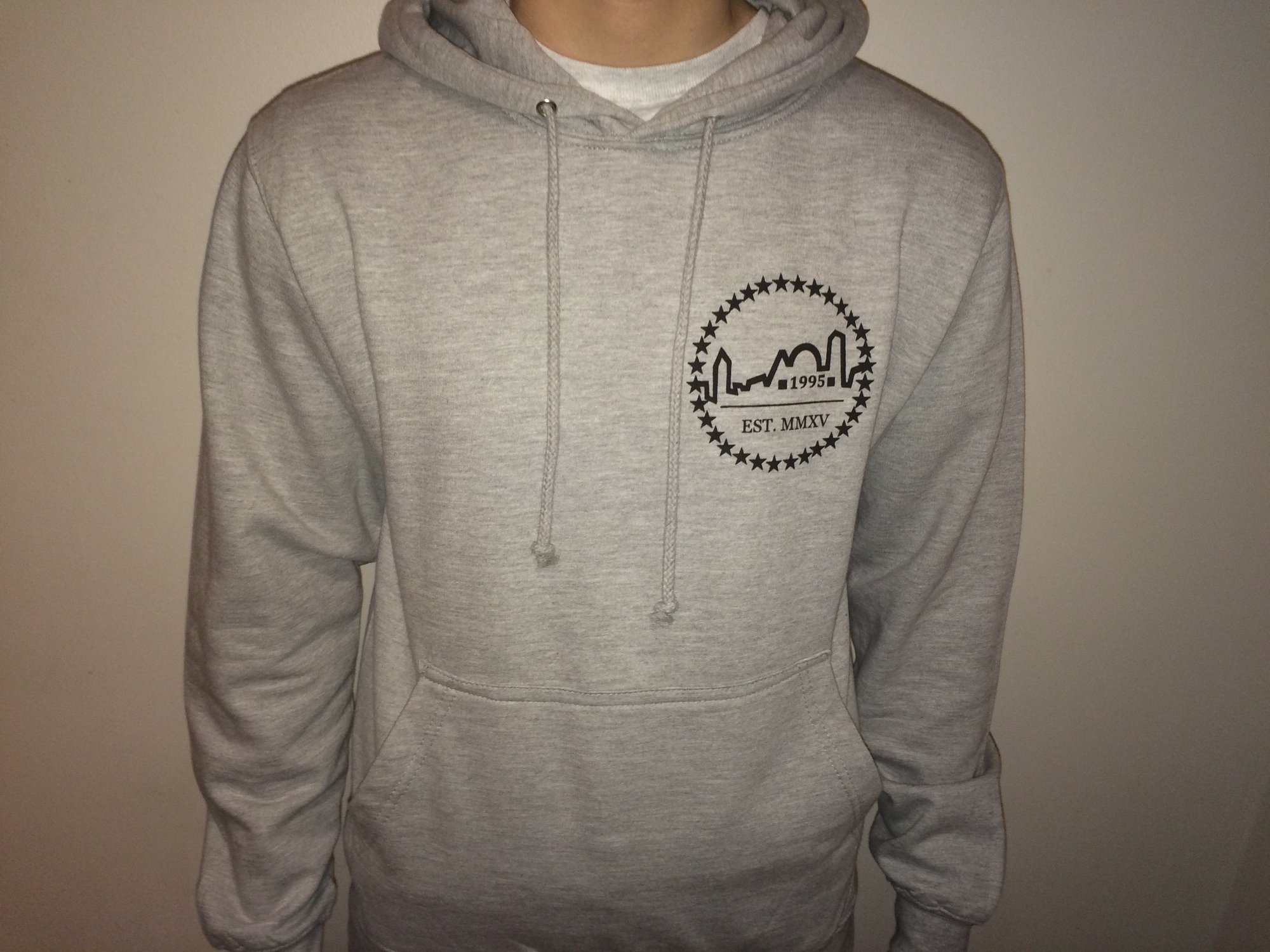 Heather Grey Logo Hoodie | Kelpor Clothing LTD Heather Grey Logo Hoodie | Kelpor Clothing LTD
