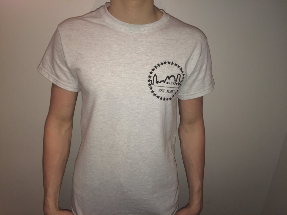 Image of Ash Grey Logo Tee