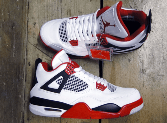 Image of Air Jordan 4 - Fire Red