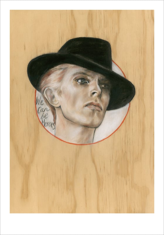 Image of 'The Thin White Duke' Limited Edition Giclee Print