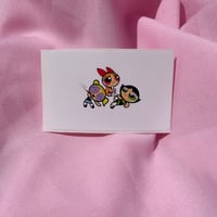 Power P uff Girlz Card Sticker 