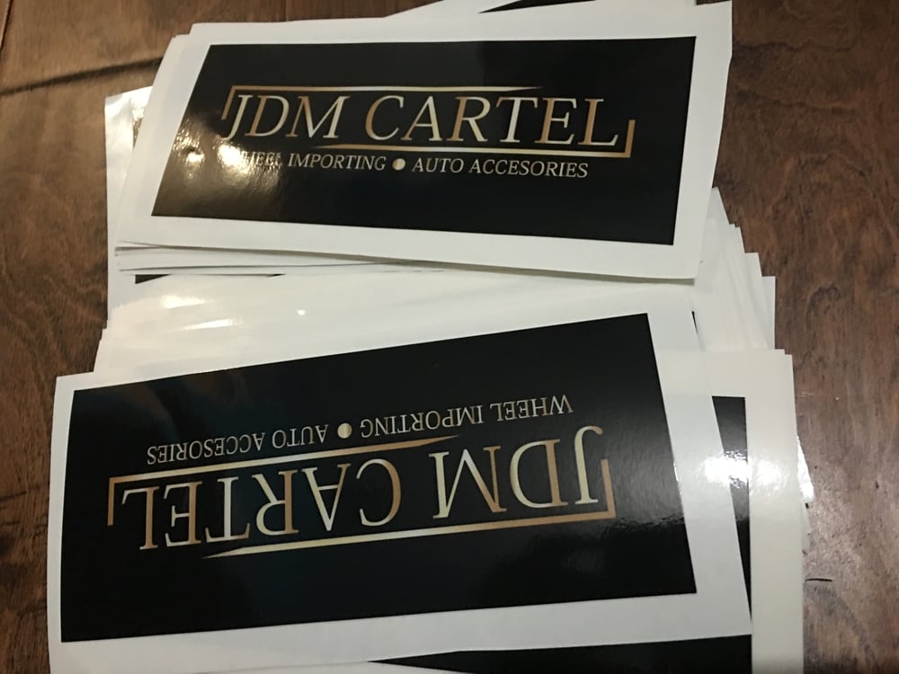 Image of Jdm cartel sticker slaps