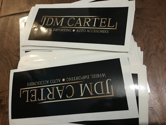 Image of Jdm cartel sticker slaps