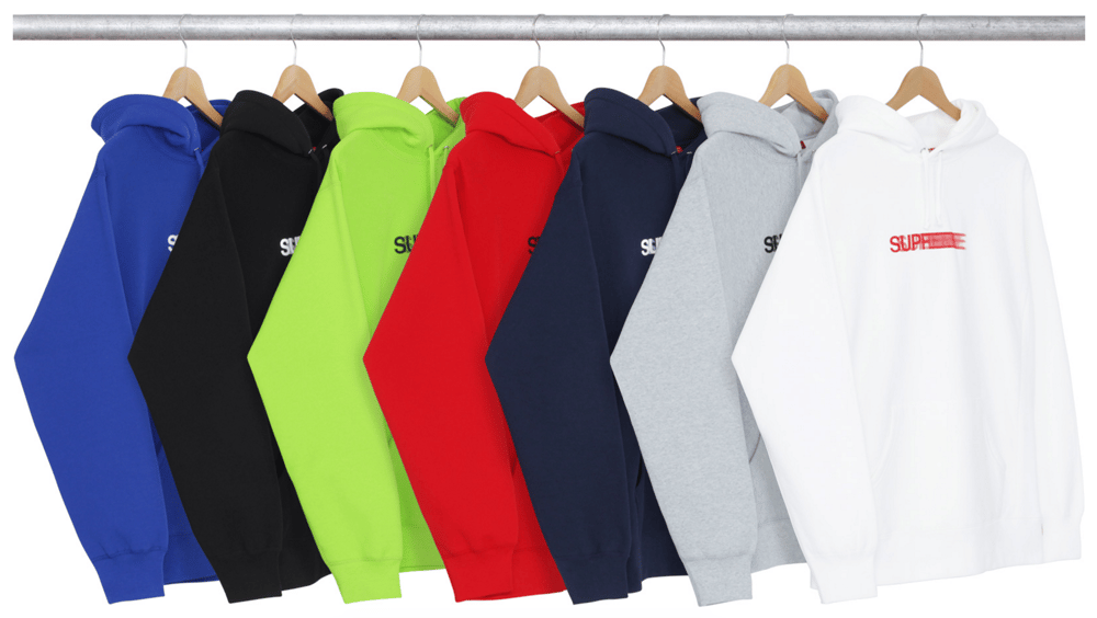 Supreme Motion Logo Hooded Sweatshirt 'Black' | Men's Size M
