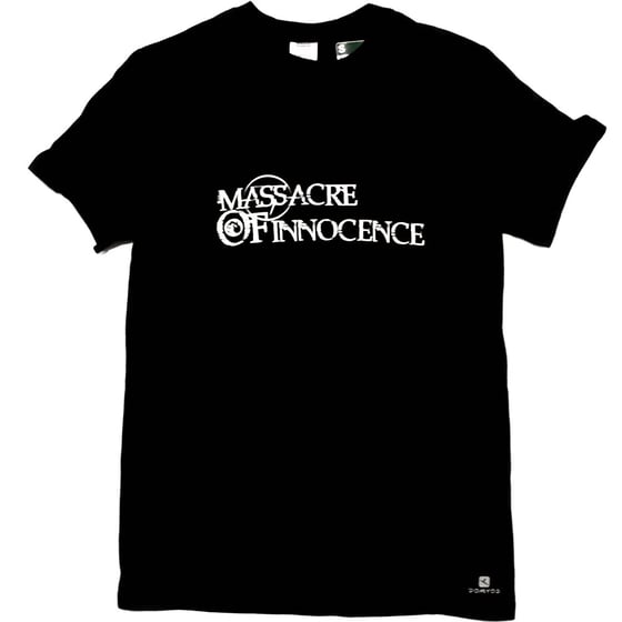 Image of Full Chest Logo Tee (Black)