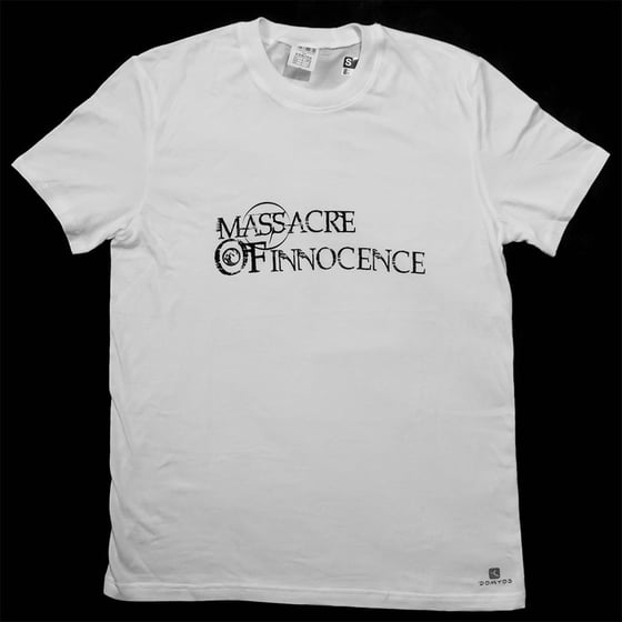 Image of Full Chest Logo Tee (White)