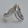 Solid Silver 'Oss Shoe Ring