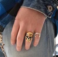 Image 2 of Solid Silver 'Oss Shoe Ring