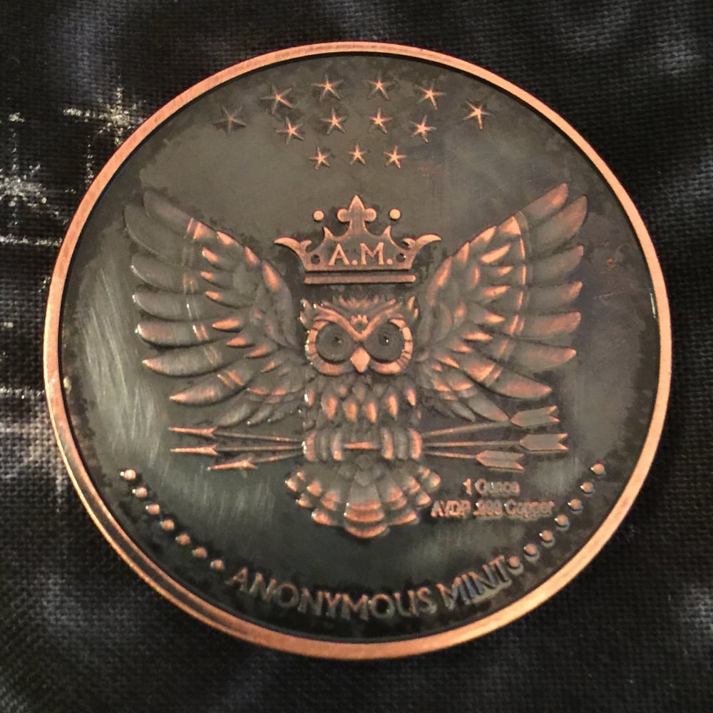 Image of The Kraken 1oz Copper Challenge Coin