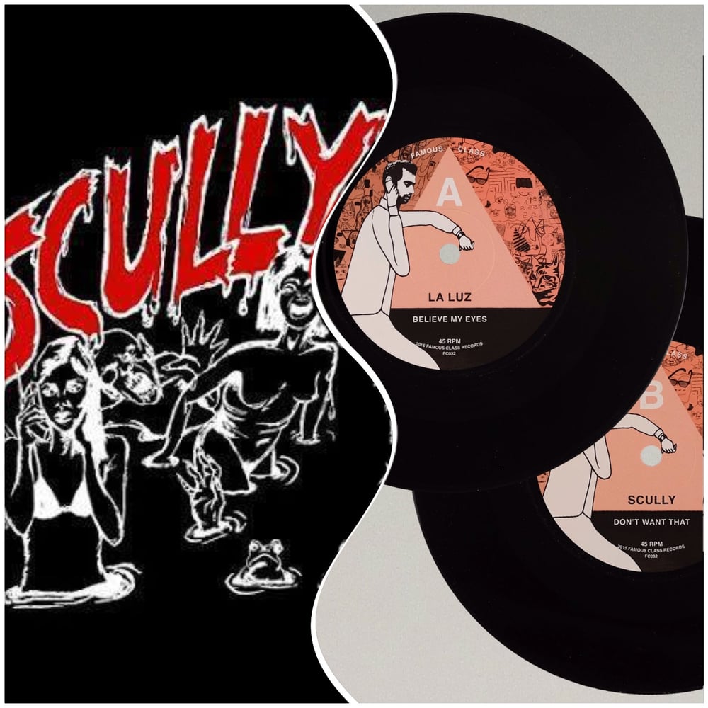 Image of SOLD OUT! Scully Creep Shirt + LAMC NO. 16: La Luz/Scully 7"