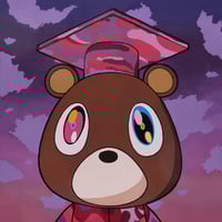 G r a d u a t i o n - Kanye Bear Print