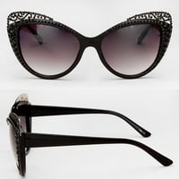 Image 4 of Crystal Butterfly Bling Sunglasses
