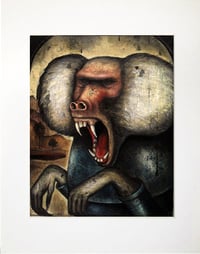 Image 2 of Matted Print - Wrath