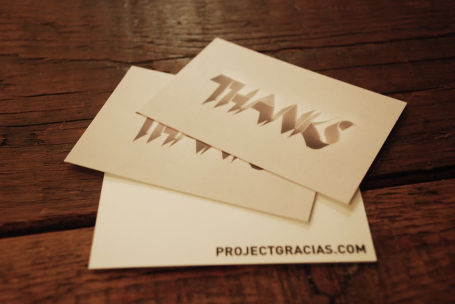 Image of Thanks on Paper — Mariana Blanco