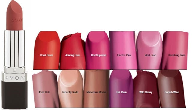 lipstick avon matte