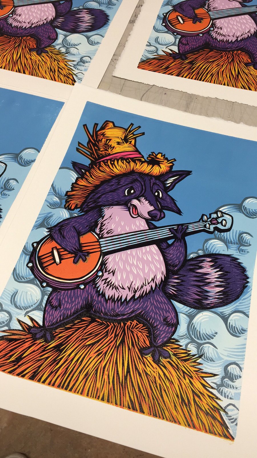 The Banjoist print