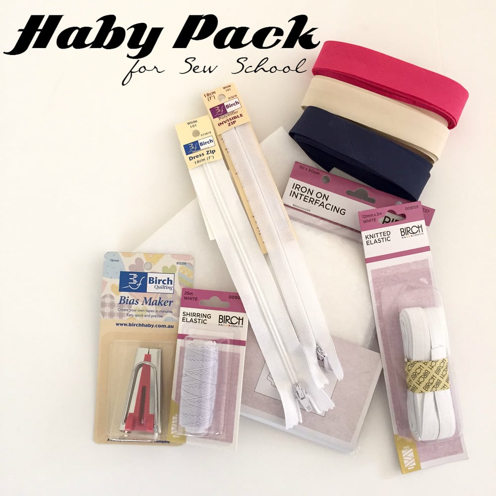 Image of Basic Haby Packs for Sew School 