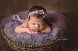 Image of Nest of Curls Blanket - LAVENDER FIELD