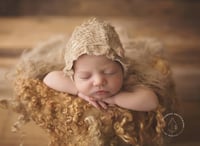 Image 1 of Nest of Curls Blanket - FUZZY FAWN 