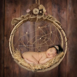 Image of Nest of Curls Blanket - FUZZY FAWN