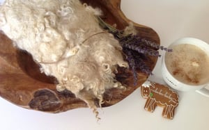 Image of Nest of Curls Blanket - MORNING LATTE 
