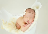 Image 4 of  Nest of Curls Blanket - IVORY 