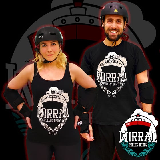 Image of Wirral Roller Derby (New logo)