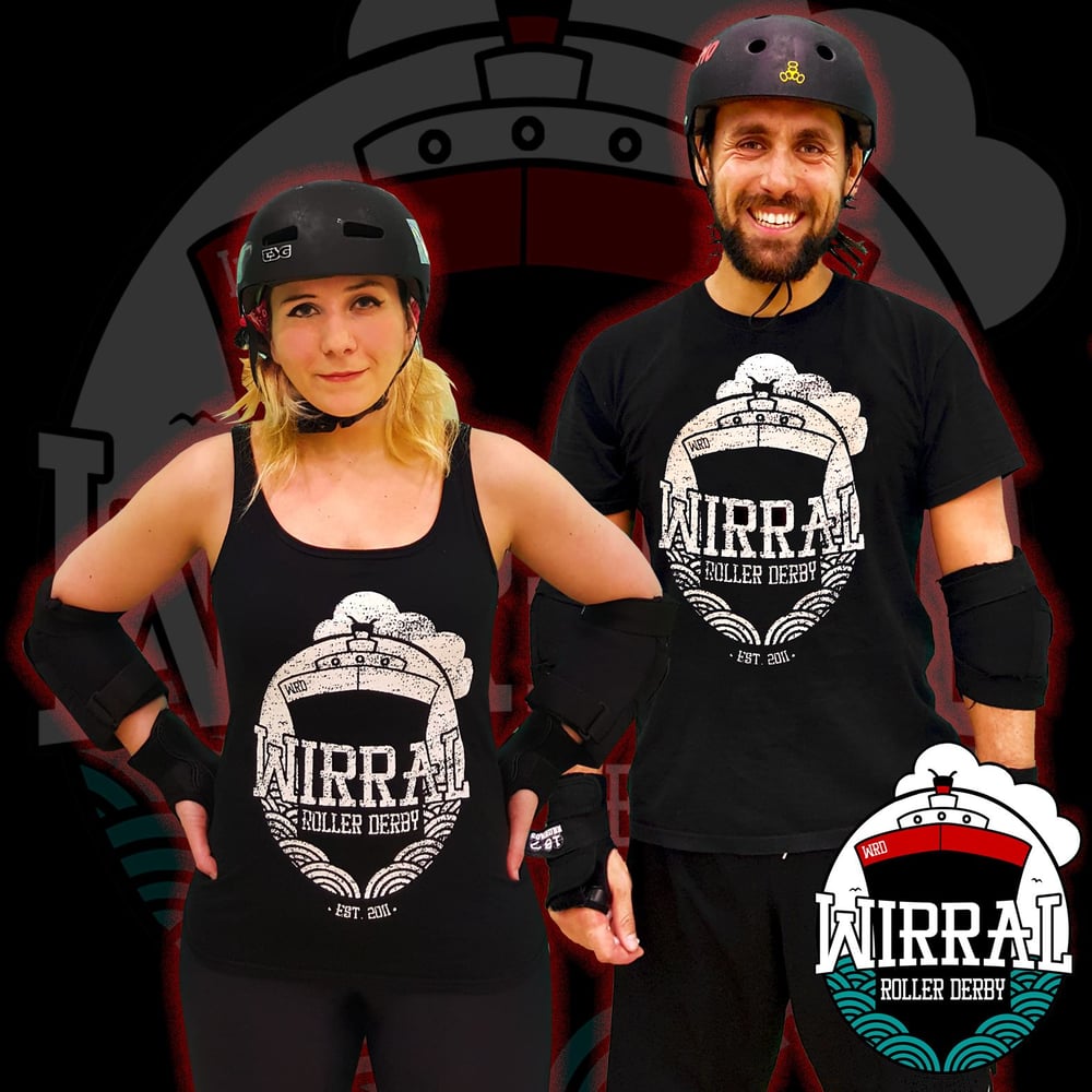 Image of Wirral Roller Derby (New logo)