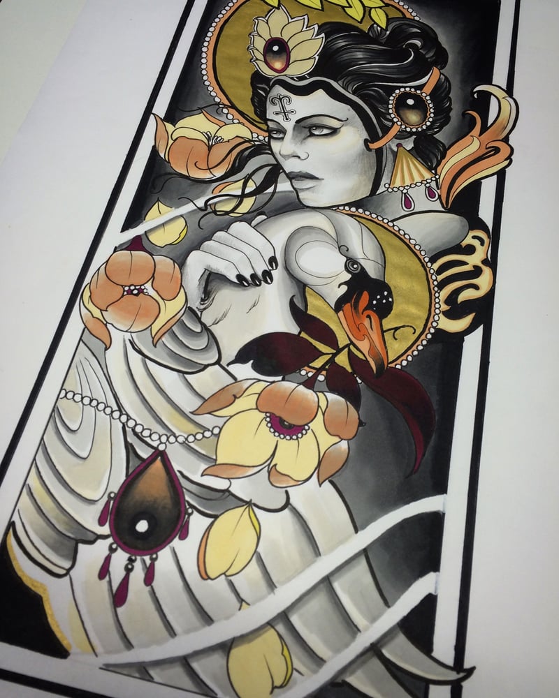 Image of Swan lady