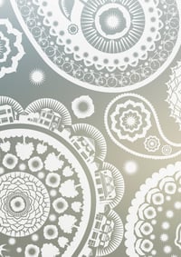 Image 2 of Paisley Crescent Window Film