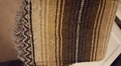 Image of OG MEXICAN BLANKET TAN BROWN BLACK
