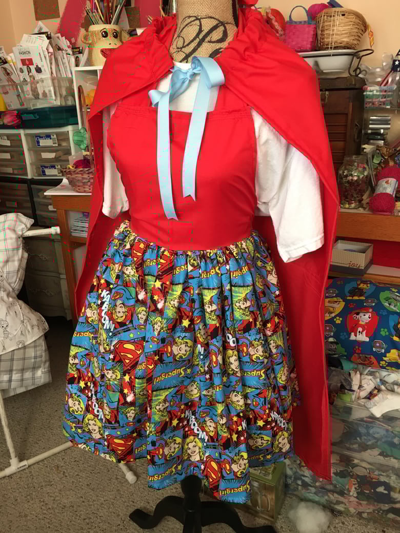 Image of Superhero apron with cape