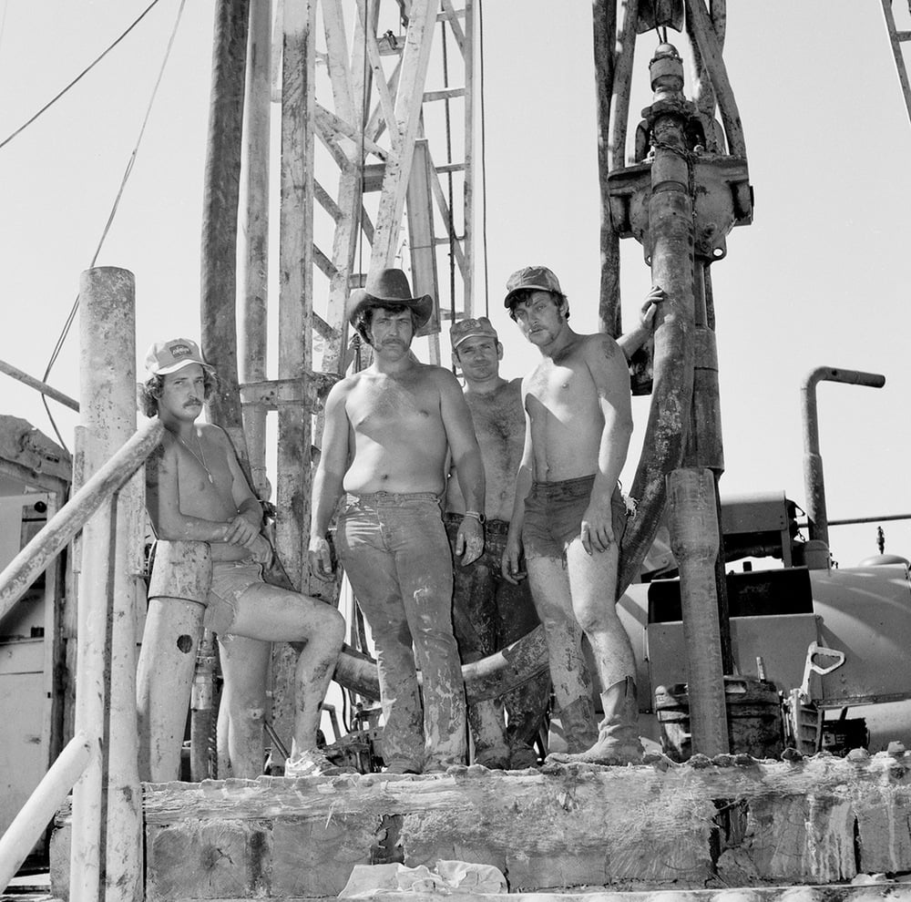 Image of Oil Derrick Studs in the Early '80s