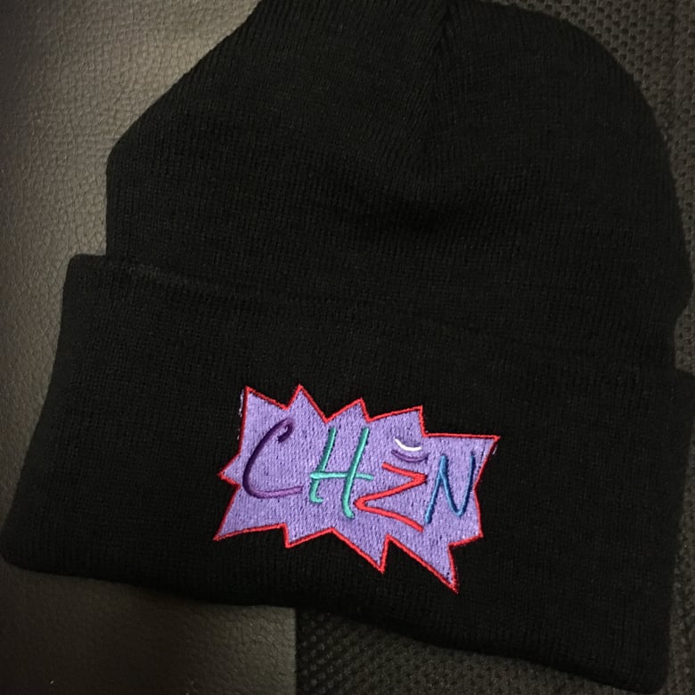 Image of CHZN "90s Baby" Beanie(Black)