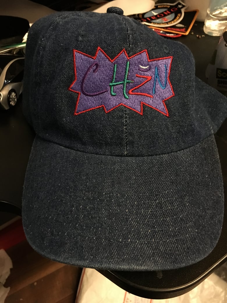 Image of CHZN "90s Baby" Strap Hat(Denim)