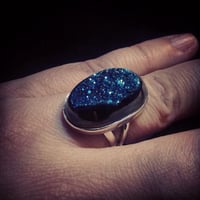 Image 3 of Rainbow Titanium Aura Quartz Druzy