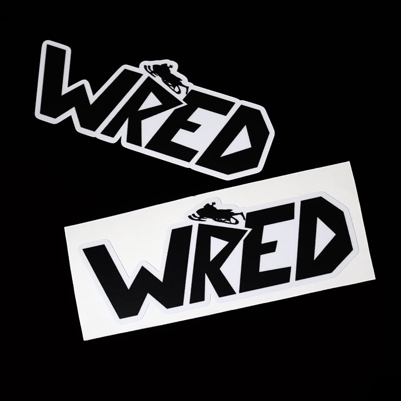 Image of WRED Vinyl Sticker