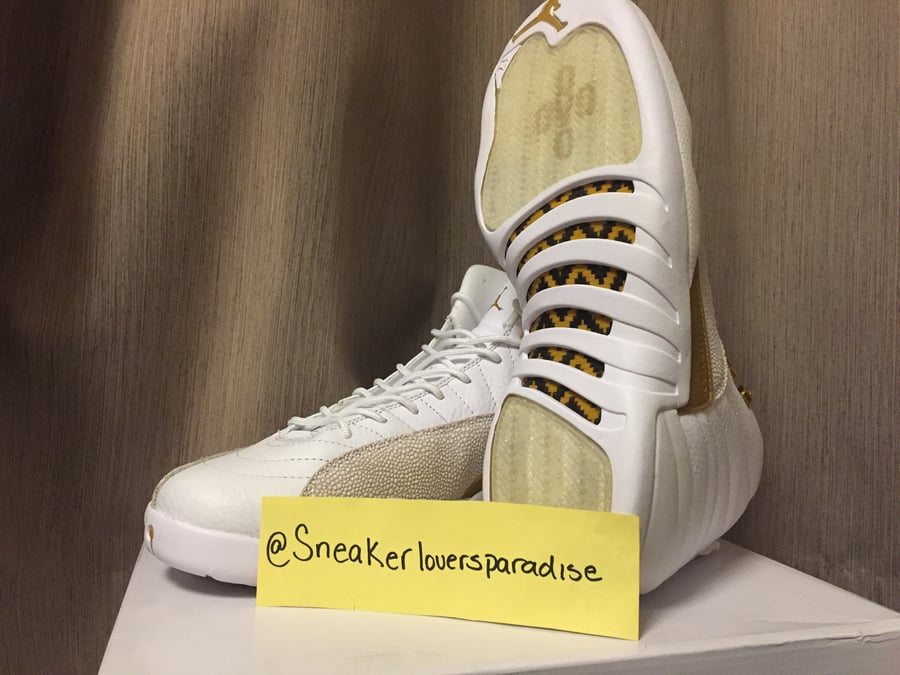 Image of Air Jordan 12 "OVO/White" [PLAYER EXCLUSIVE-LIMITED SIZES]