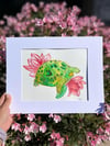 Watercolor Turtle 