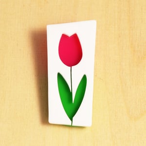 Image of Tulip brooch