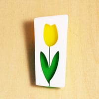 Image 2 of Tulip brooch